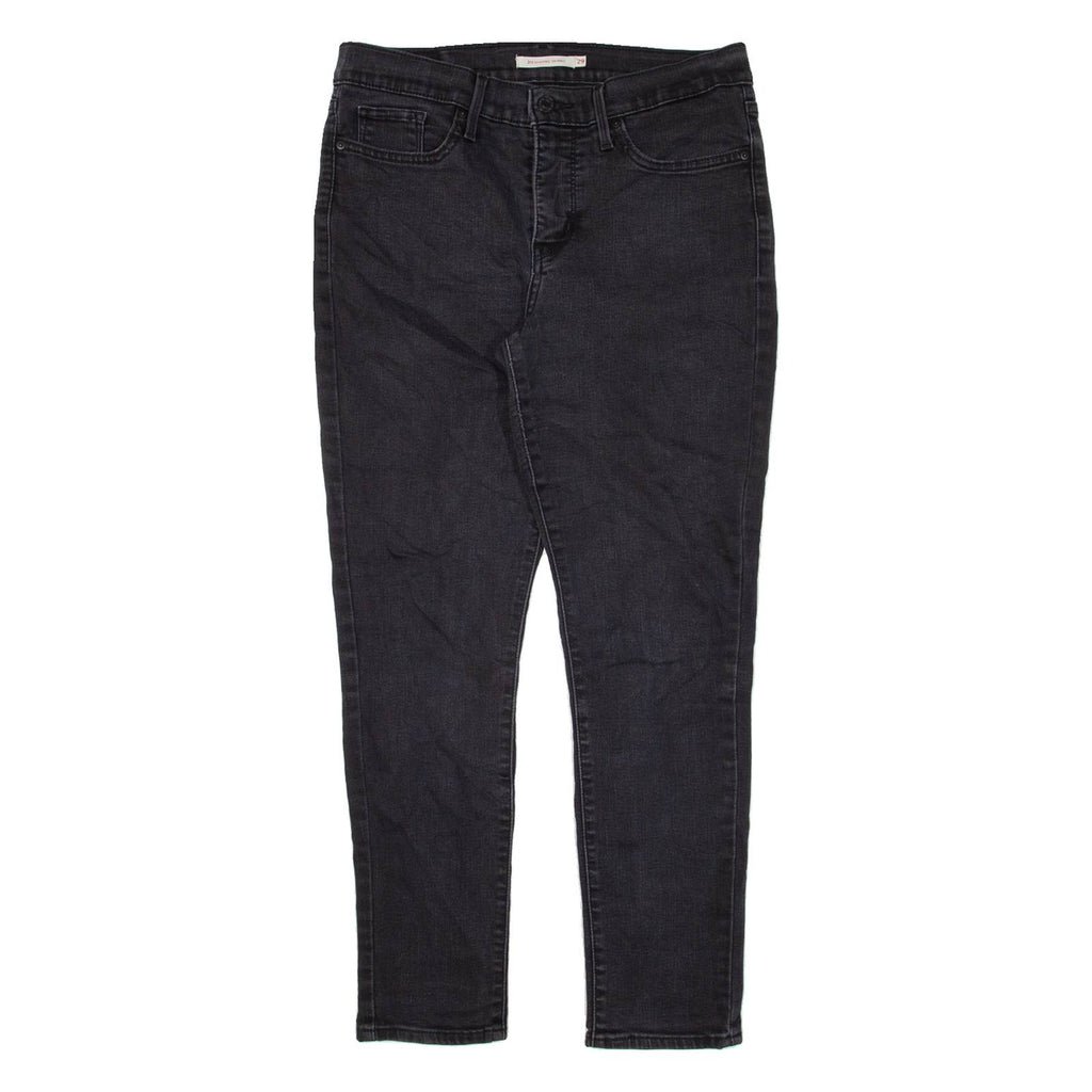 LEVI'S 311 Womens Jeans Black Slim Skinny W29 L28