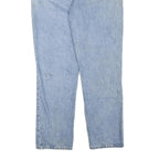 CARHARTT Mens Cotton Blend Regular Light Blue Denim Jeans W38 L32 Workwear Zip