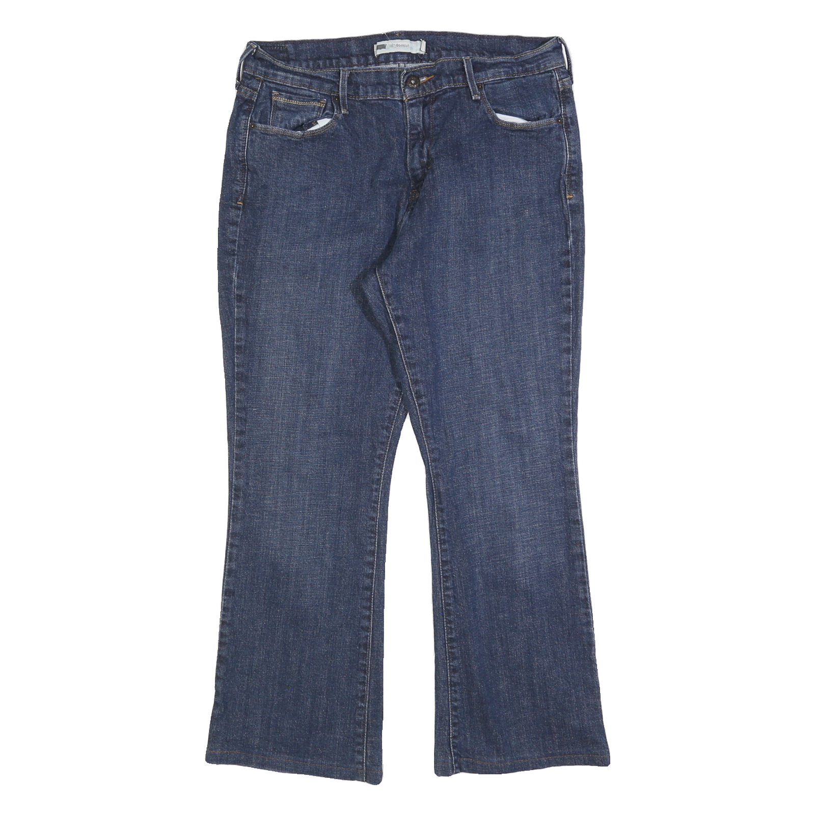 LEVI'S 515 Womens Jeans Blue Regular Bootcut Denim Medium W31 L26 Classic Fit