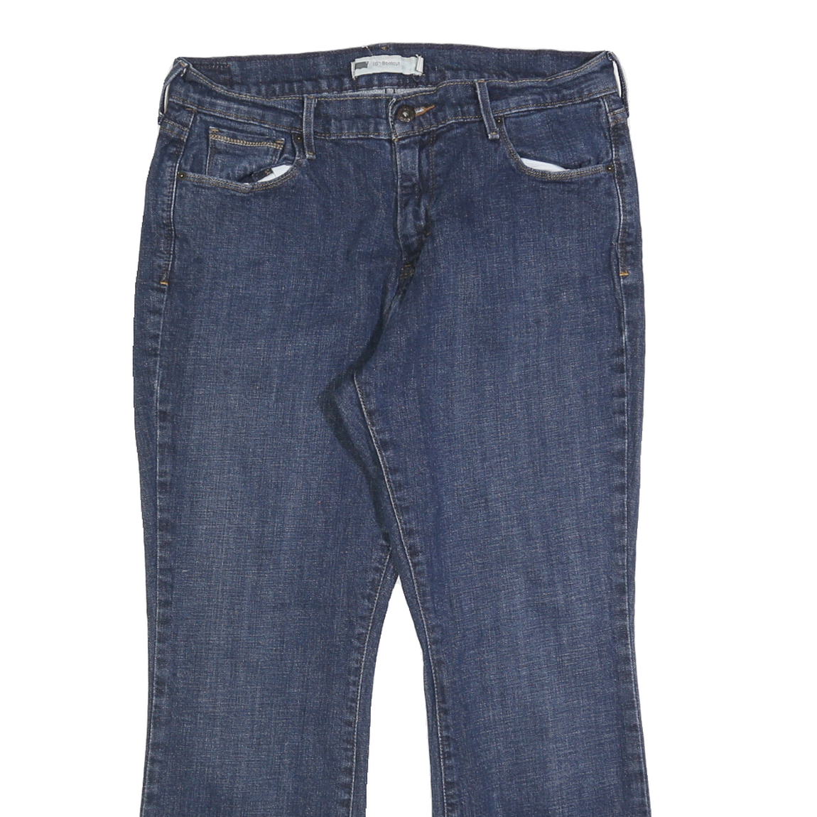 LEVI'S 515 Womens Jeans Blue Regular Bootcut Denim Medium W31 L26 Classic Fit