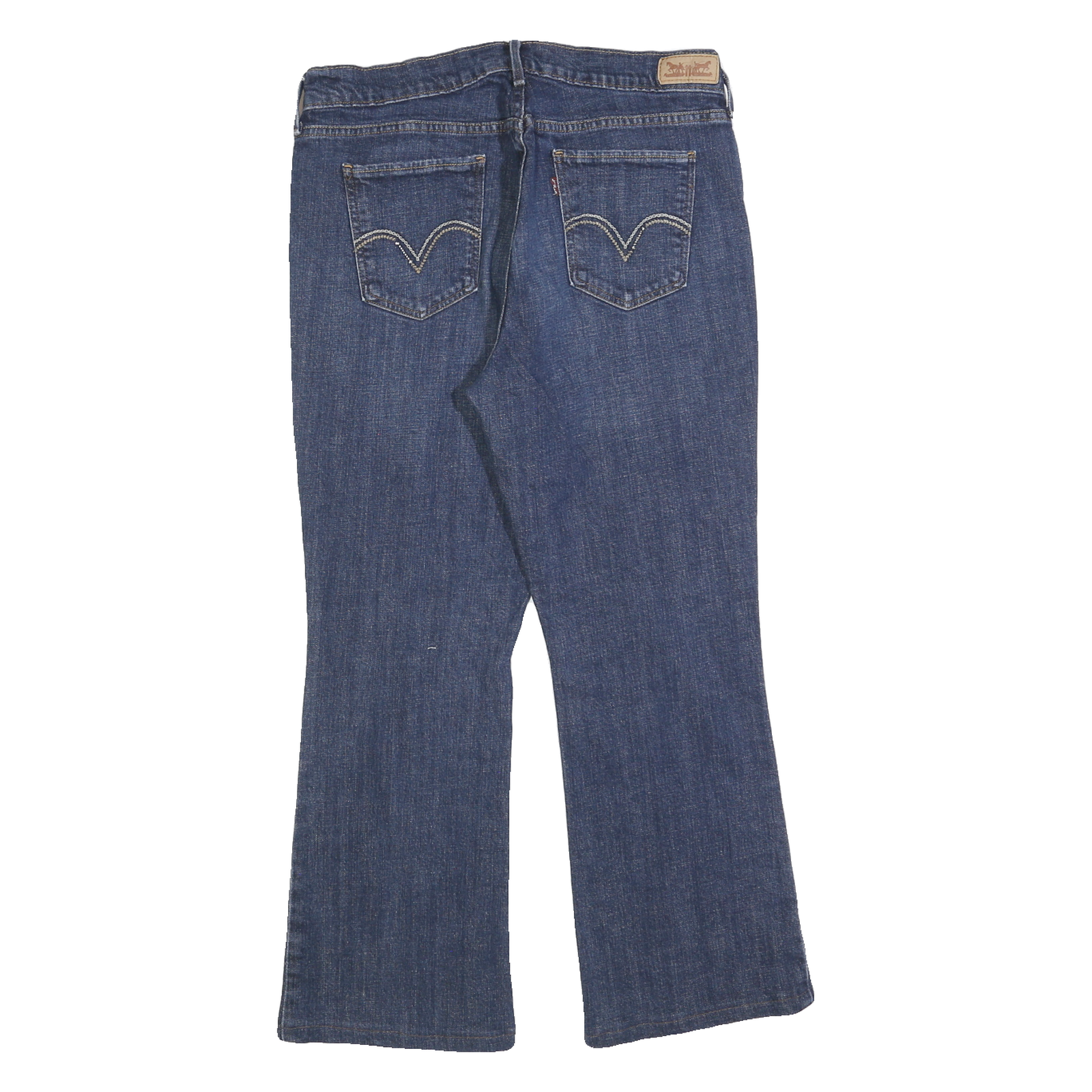 LEVI'S 515 Womens Jeans Blue Regular Bootcut Denim Medium W31 L26 Classic Fit