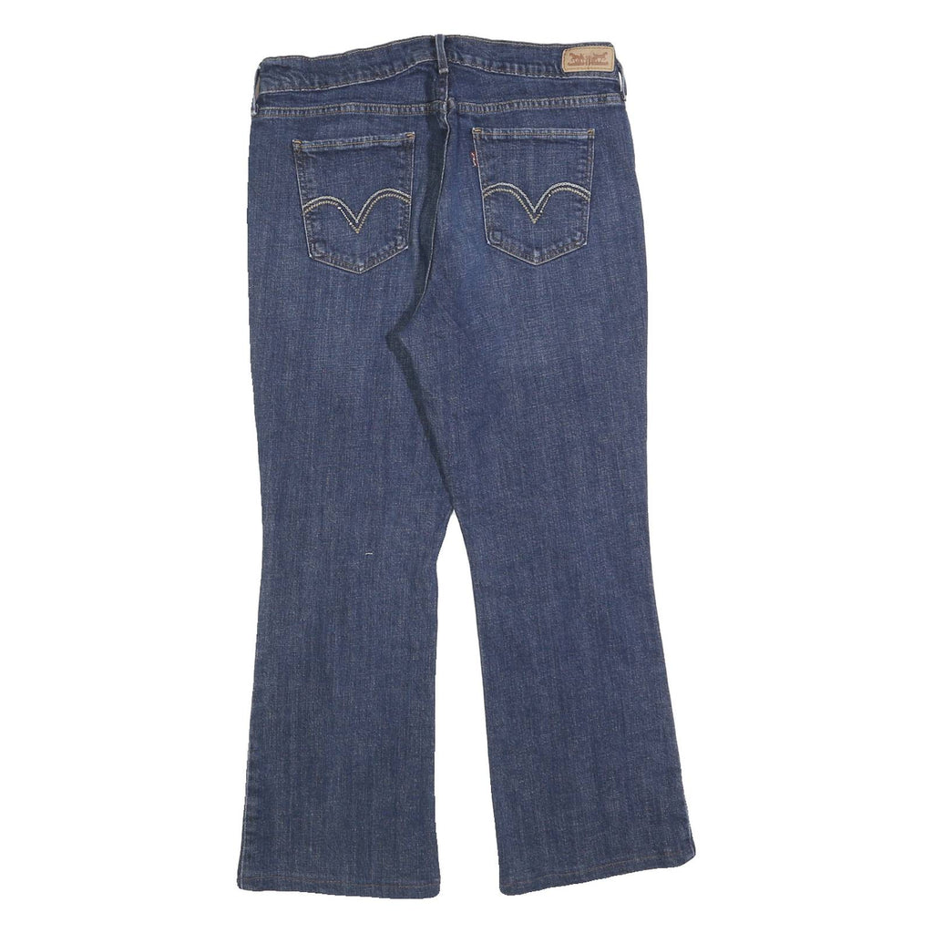 LEVI'S 515 Womens Jeans Blue Regular Bootcut Denim Medium W31 L26 Classic Fit