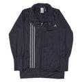 ADIDAS Womens Track Jacket Grey UK 14
