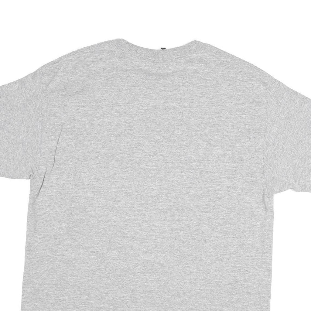 STEVE AND BARRYS Mens Grey Indiana University T-Shirt L Short Sleeve Crew Neck