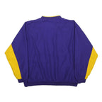 TEAM WEAR Mens Purple & Yellow Chaska Hawks V-Neck M Sweatshirt Sportswear