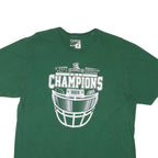 ADIDAS Mens Green 2017 Champions Graphic T-Shirt XL Short Sleeve Crew Neck
