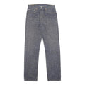LEVI'S 501 Mens Jeans Blue Regular Straight Denim Raw W32 L34 Button Closure