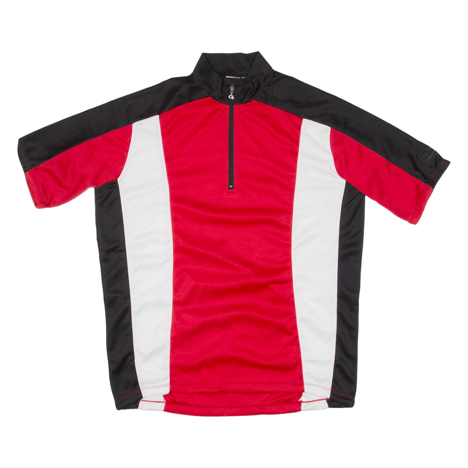 Cycling Mens Jersey Red 1/2 Zip L