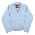 THE NORTH FACE Womens Light Blue Zip Up Polyester Blend Jacket XS Puffer Outdoor