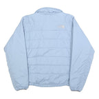 THE NORTH FACE Womens Light Blue Zip Up Polyester Blend Jacket XS Puffer Outdoor