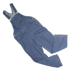 DICKIES Mens Blue Denim Regular Fit Cotton Dungarees M W36 L30 Workwear