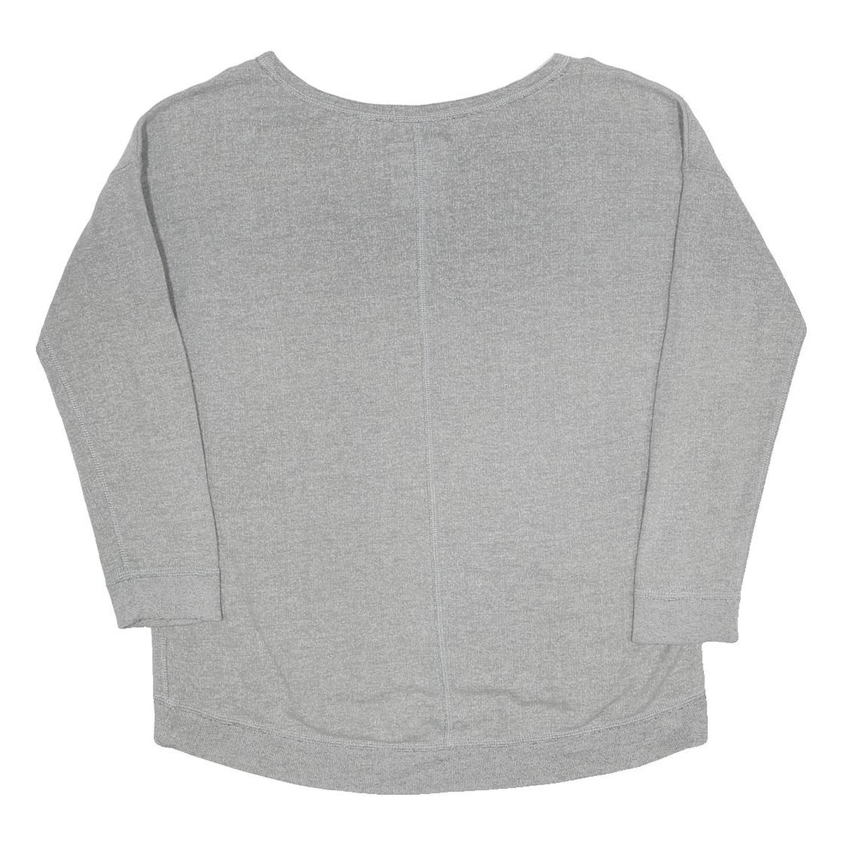 HOLLISTER Womens Grey Pullover Sweatshirt M Cotton Blend Casual Comfort