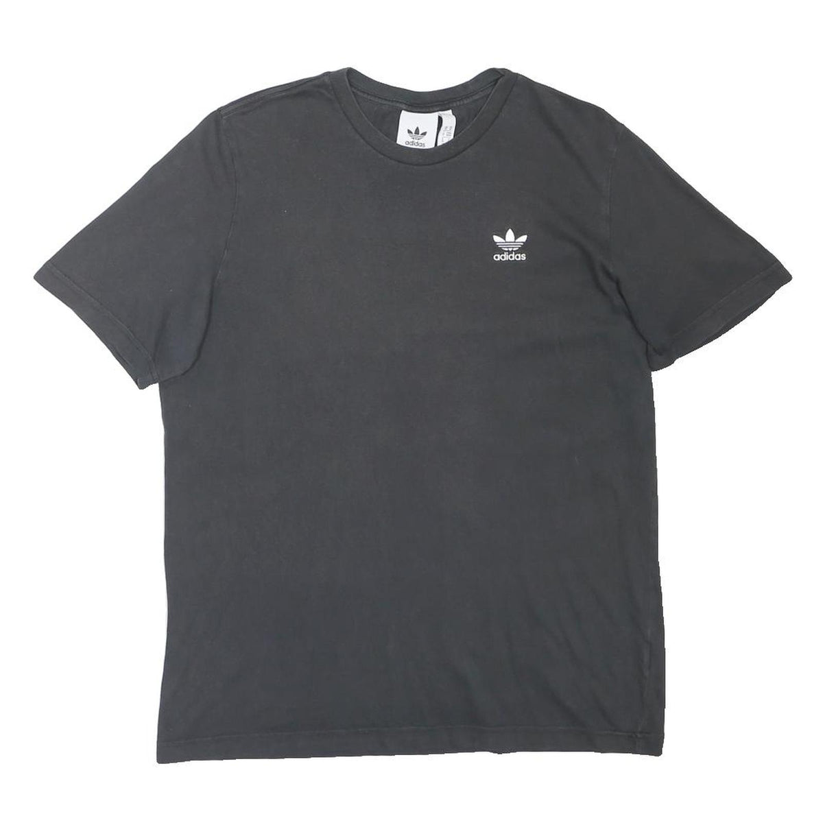 ADIDAS ORIGINALS Mens Black Crew Neck Short Sleeve Graphic T-Shirt M