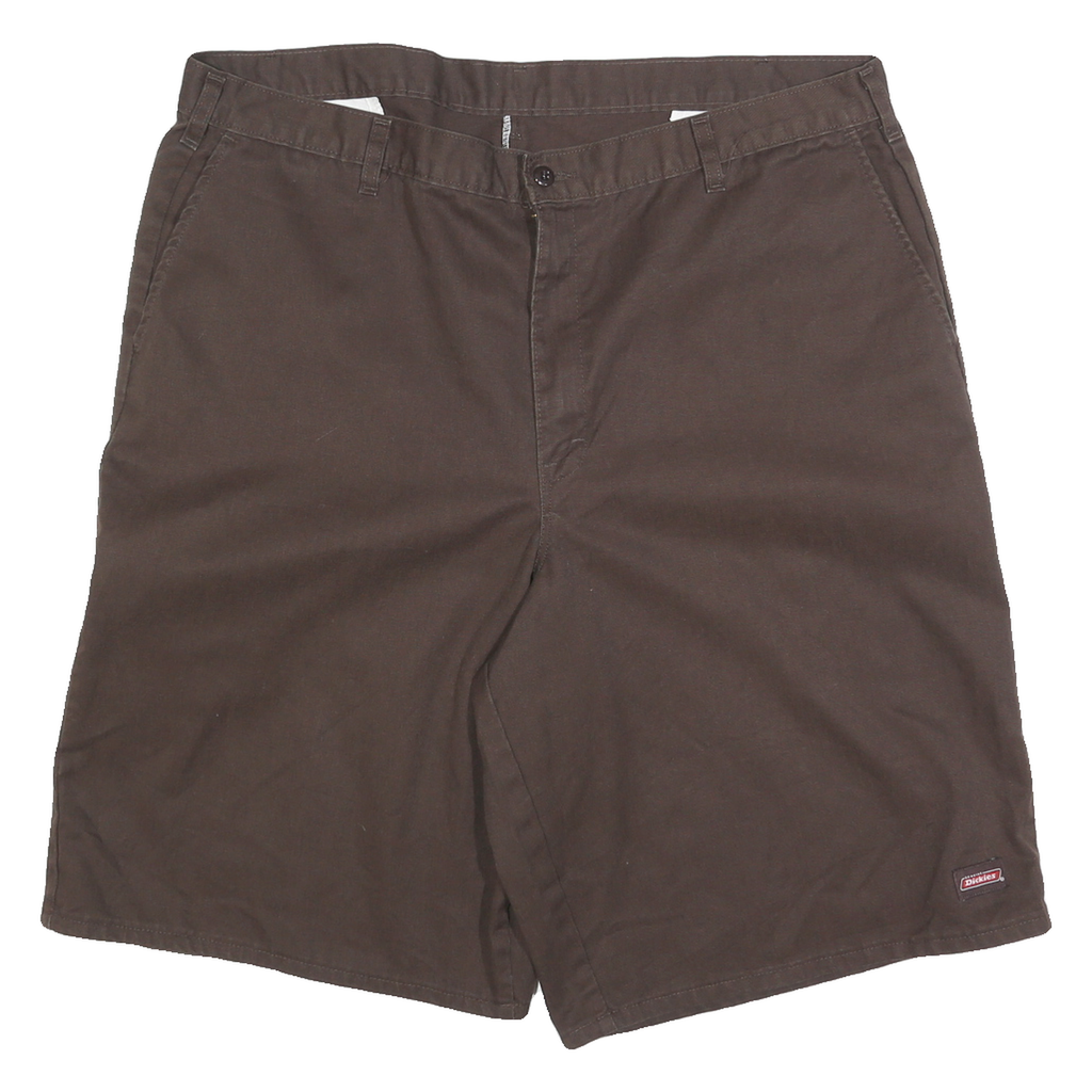 DICKIES Mens Shorts Brown Casual Plain 2XL W40 Cotton Blend Workwear