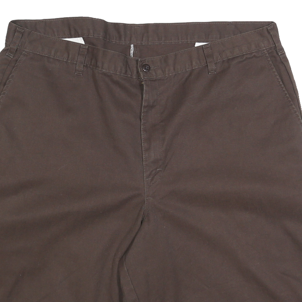 DICKIES Mens Shorts Brown Casual Plain 2XL W40 Cotton Blend Workwear