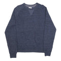 CHAMPION Mens Blue Crew Neck M Cotton Sweatshirt Pullover Casual Wear