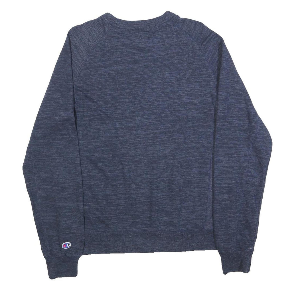 CHAMPION Mens Blue Crew Neck M Cotton Sweatshirt Pullover Casual Wear