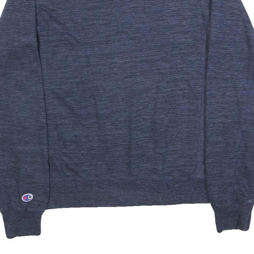 CHAMPION Mens Blue Crew Neck M Cotton Sweatshirt Pullover Casual Wear