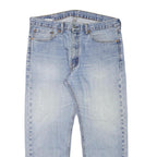 LEVI'S Mens Regular Fit Blue Denim Jeans W36 L27 Classic Cotton Blend Zip