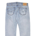 LEVI'S Mens Regular Fit Blue Denim Jeans W36 L27 Classic Cotton Blend Zip