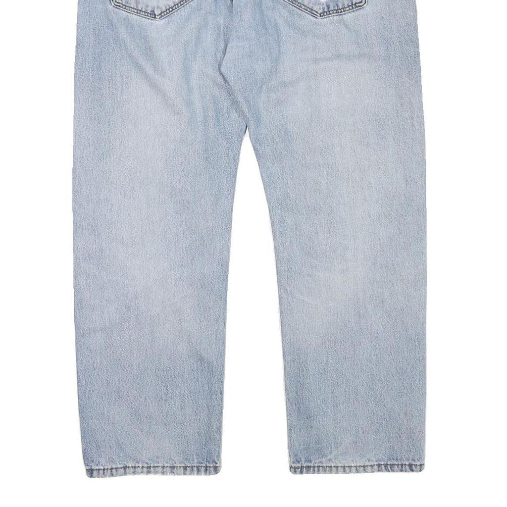 LEVI'S Mens Regular Fit Blue Denim Jeans W36 L27 Classic Cotton Blend Zip