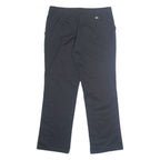 DICKIES Chino Womens Trousers Black Regular Straight W32 L27