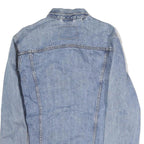 LEVI'S Mens Blue Denim Jacket M Cotton Button Closure Classic Fit Casual