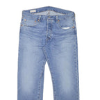 LEVI'S 501 Mens Regular Fit Straight Denim Light Wash W31 L27 Classic Button Fly