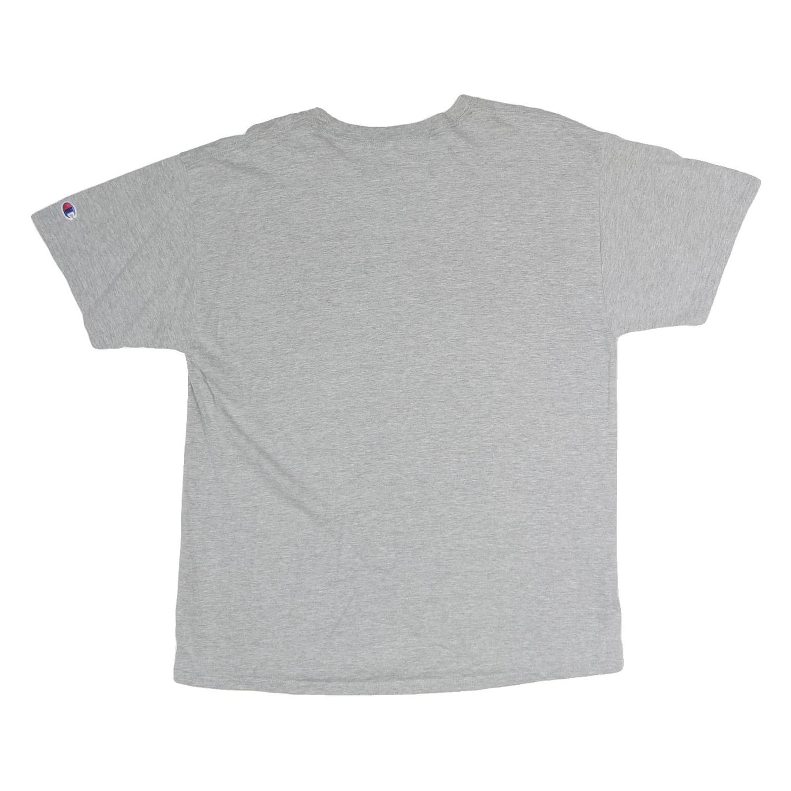 CHAMPION Mens Grey SF State Softball Graphic T-Shirt L Crew Neck Short Sleeve