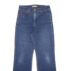 LEVI'S 512 Womens Jeans Blue Relaxed Straight Denim Medium W26 L28 Classic Fit