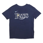 NIKE Mens Blue Rays Graphic T-Shirt M Short Sleeve Crew Neck Sportswear