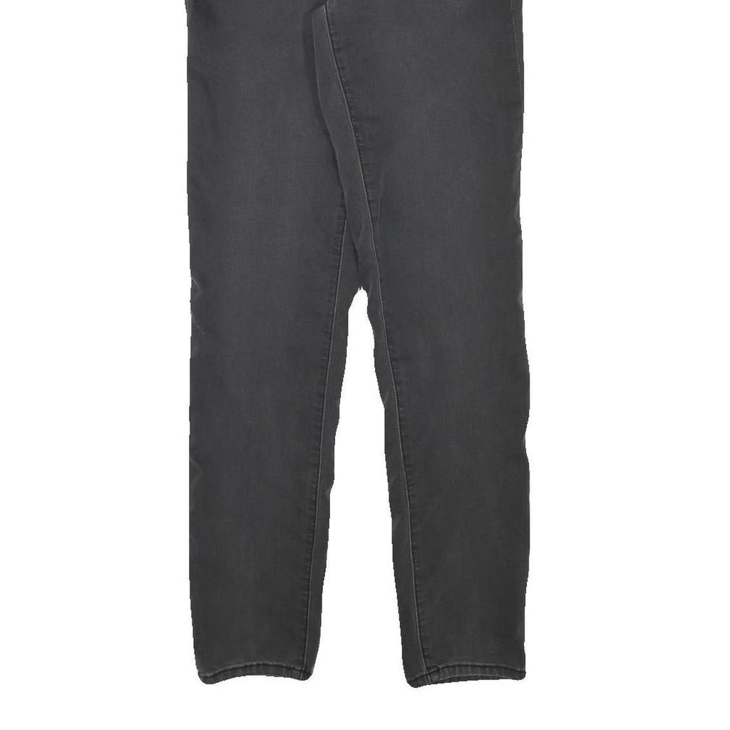 CALVIN KLEIN Womens Jeans Black Slim Skinny Denim Medium W27 L30 Stretch