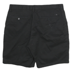 CALVIN KLEIN Mens Black Casual Shorts 2XL W38 Cotton Blend Comfortable Fit