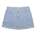 LEE Womens Light Blue Denim Casual Shorts M W31 Classic Cotton Summer