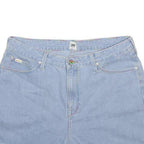 LEE Womens Light Blue Denim Casual Shorts M W31 Classic Cotton Summer