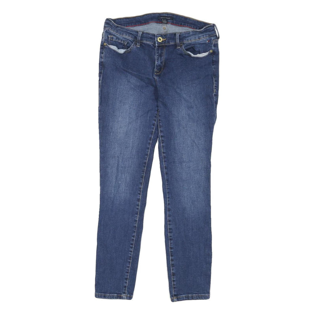 TOMMY HILFIGER Womens Jeans Blue Slim Skinny Denim Medium W30 L26 Stretch