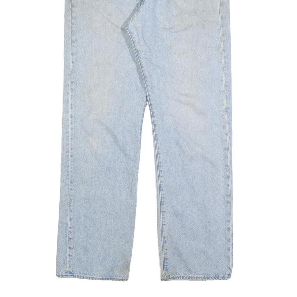 LEVI'S 501 Big E Mens Jeans Blue Regular Straight Denim Light W32 L30 Vintage