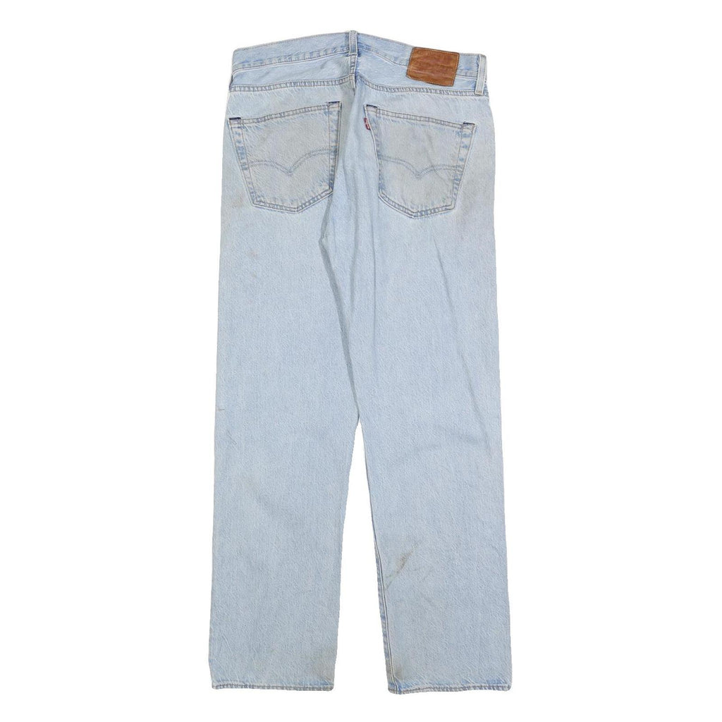 LEVI'S 501 Big E Mens Jeans Blue Regular Straight Denim Light W32 L30 Vintage