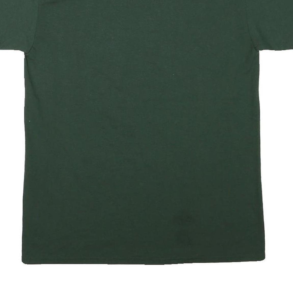 GILDAN Mens Green Hays FFA Rebels Graphic T-Shirt M Short Sleeve Crew Neck