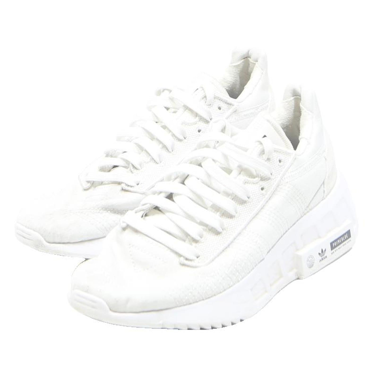 ADIDAS Adizero Boston Womens White Synthetic UK 5 Lightweight Running Trainers