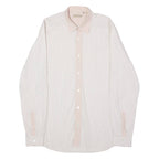 TED BAKER Mens Shirt Pink Striped Long Sleeve S