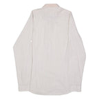 TED BAKER Mens Shirt Pink Striped Long Sleeve S