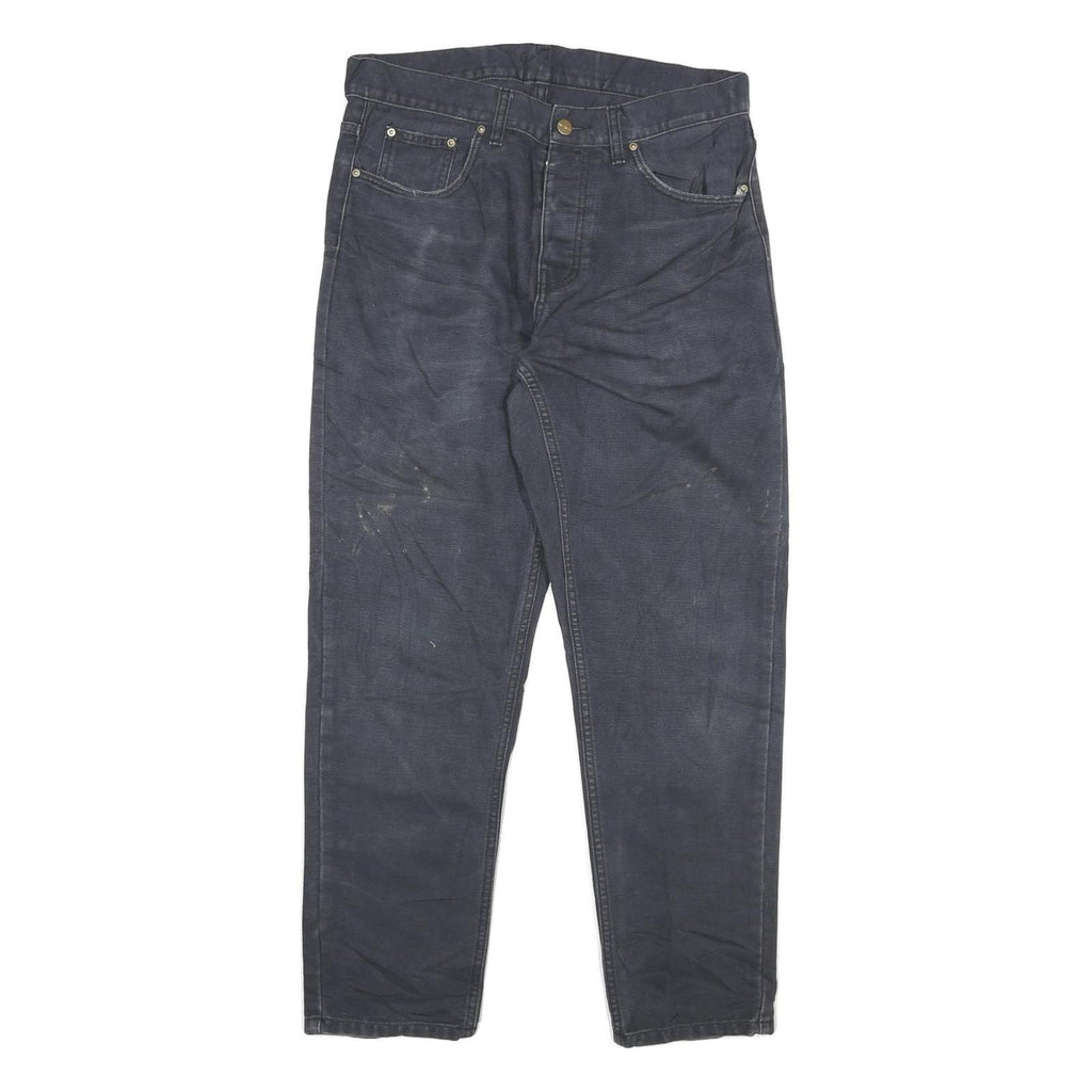 CARHARTT Womens Blue Slim Jeans Denim W31 L28 Button Pocket Workwear