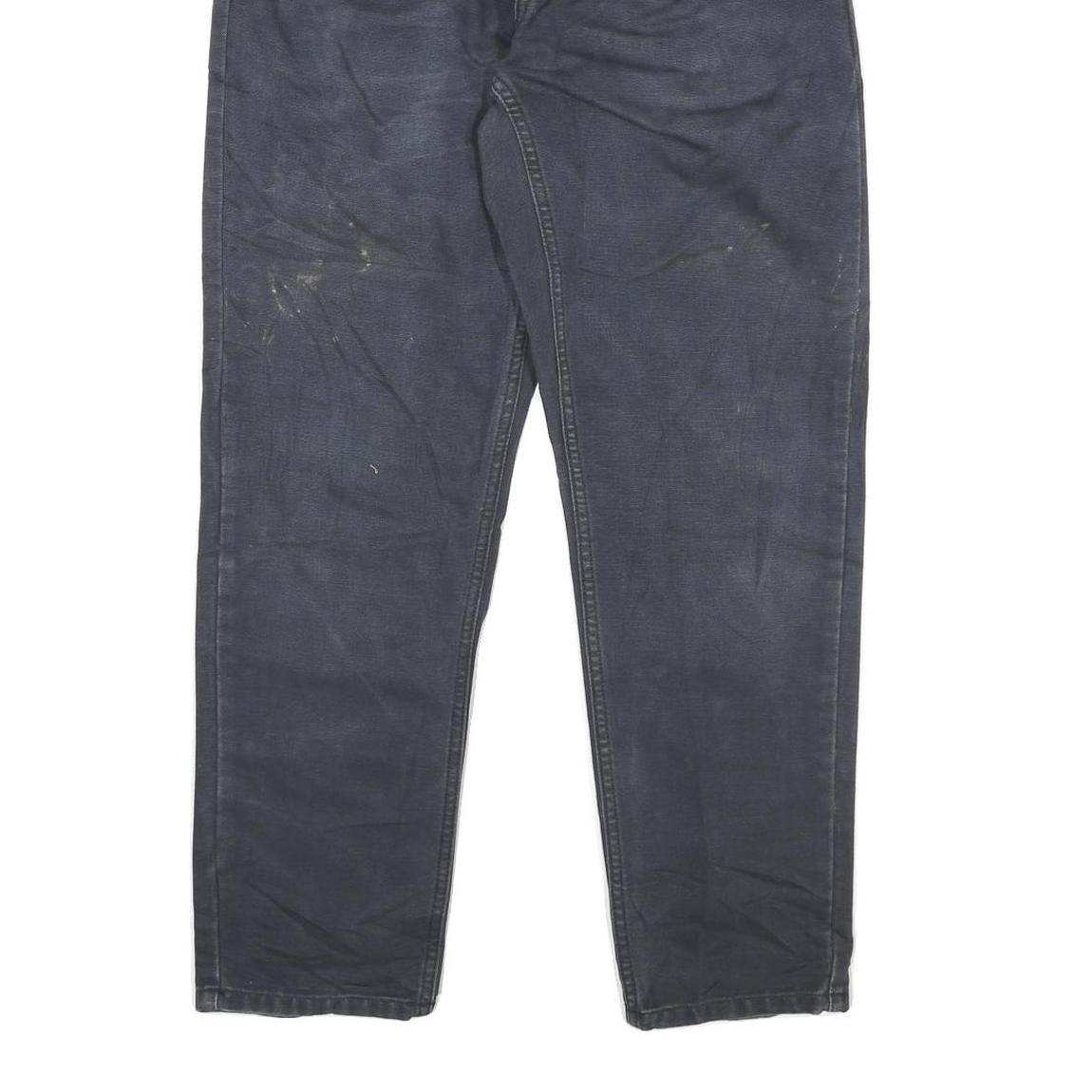 CARHARTT Womens Blue Slim Jeans Denim W31 L28 Button Pocket Workwear