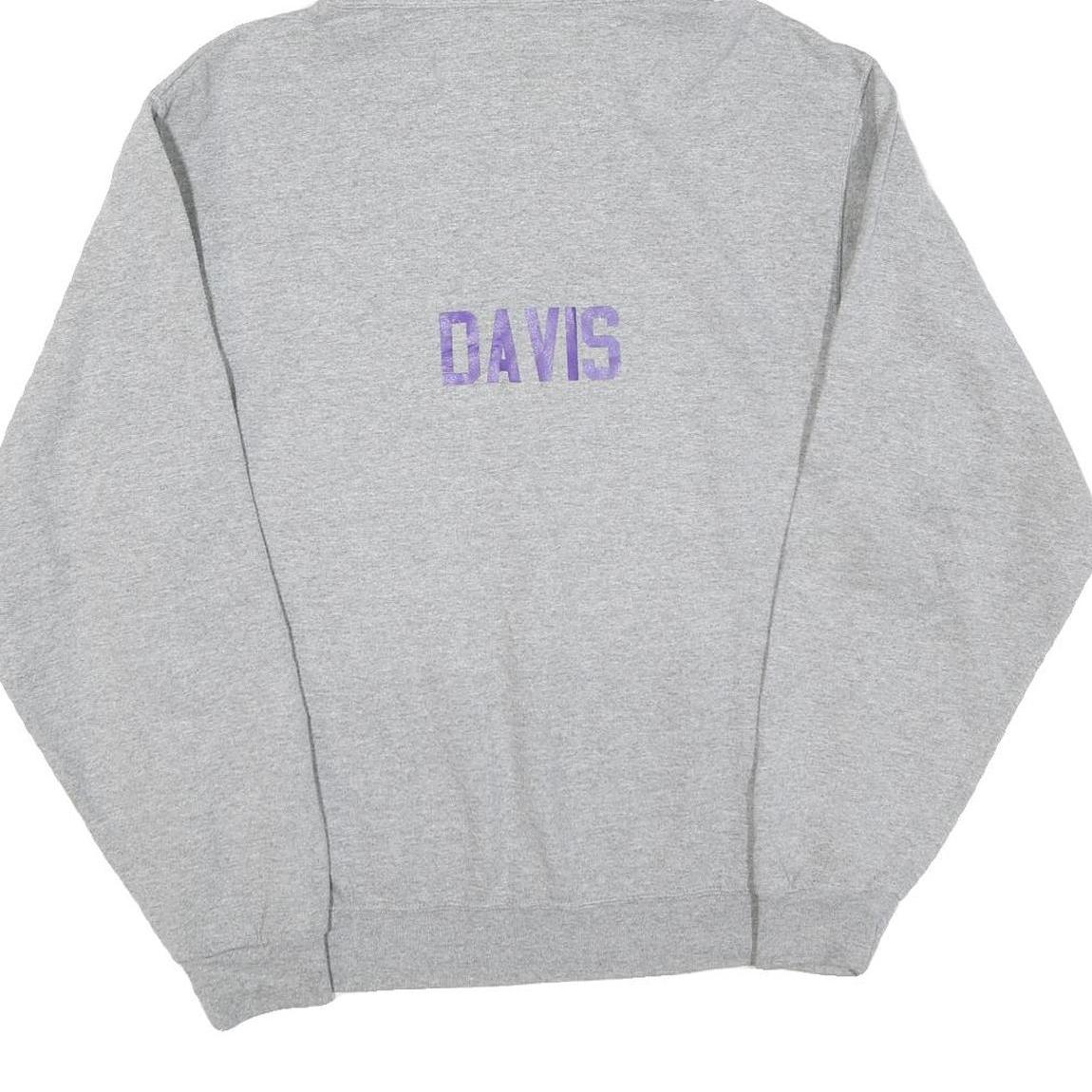 Mens Grey Marion Giants Cotton Pullover Hoodie M Sports Graphic Sweatshirt