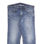LEVI'S 505 Mens Jeans Blue Regular Straight Denim Medium W36 L25 Classic Zip Fly