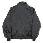 RIDER'S CHOICE Mens Black & Purple Nylon Zip Jacket L Casual Sportswear