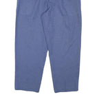 BRIGGS Womens Relaxed Blue Relaxed Leg Trousers W26 L24 Comfortable Elastic