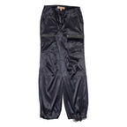 MY COLLECTION Cargo Womens Trousers Blue Loose Straight W29 L31