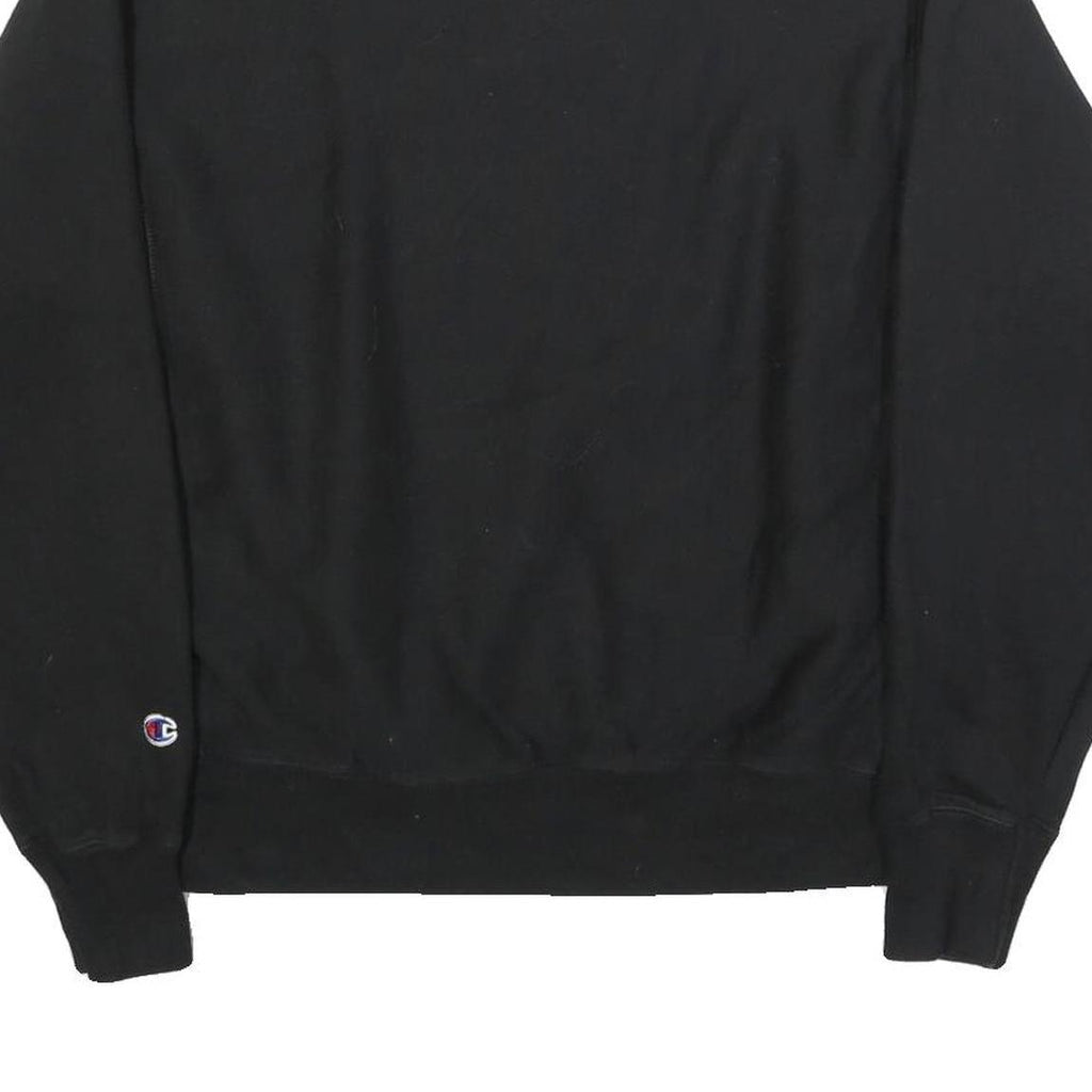 CHAMPION REVERSE WEAVE Mens Black Good California Crew Neck M Cotton Blend